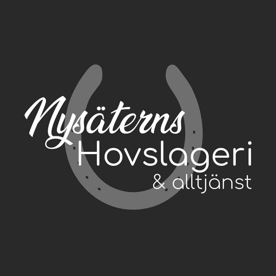 Nysäterns Hovslageri Logotype