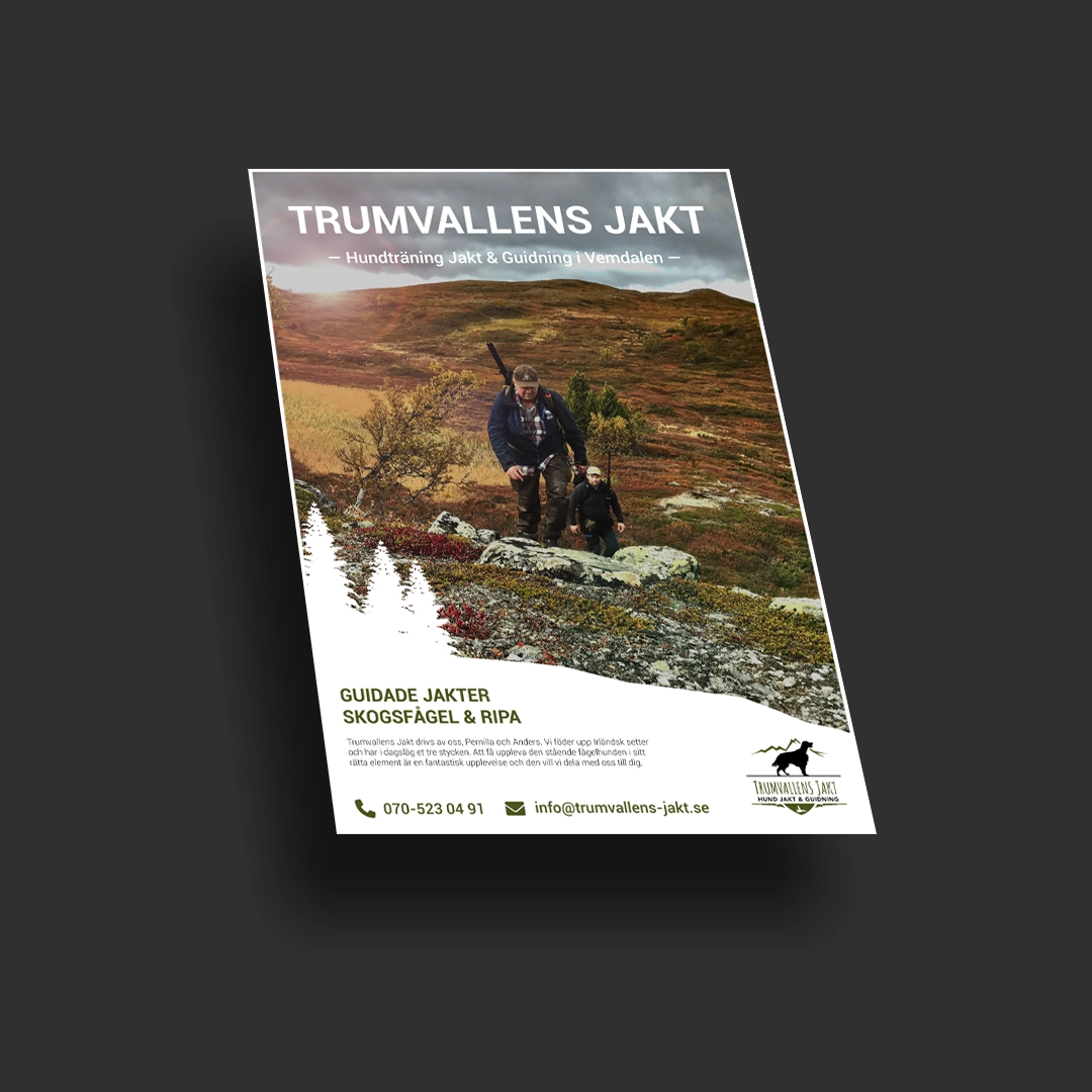 Trumvallens Jakt Annons